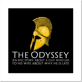 Archaic Ancient Greek Mythology Odyssey History Of Greece Posters and Art